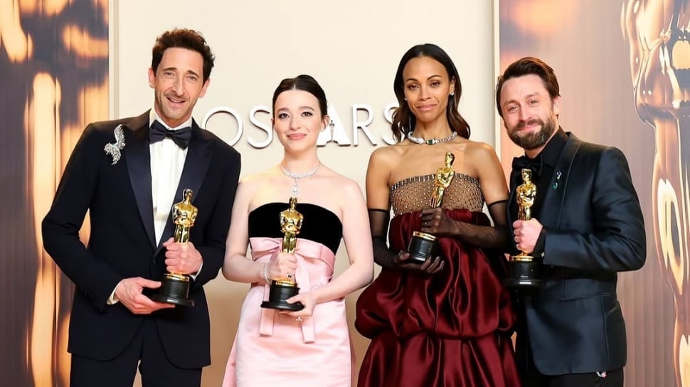 5 Momen Terbaik Oscar 2025: Kieran Culkin Minta 4 Anak di Panggung!