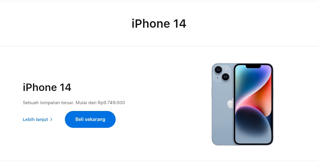 Apple Stop Penjualan iPhone 14, Harga Turun Drastis di Indonesia!