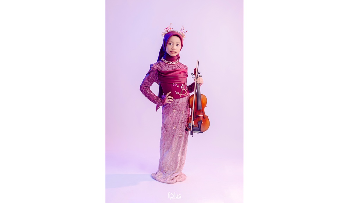 Azalea Syelyyendra Rilis Single Instrumental Violin Spesial Ramadhan