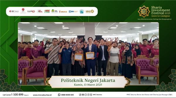 Discover SIF Goes to Campus 2025: Edukasi Pasar Modal Syariah di Politeknik Negeri Jakarta