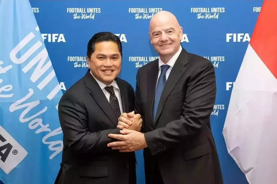 Erick Thohir Rayakan Ulang Tahun Gianni Infantino dengan Penuh Semangat!