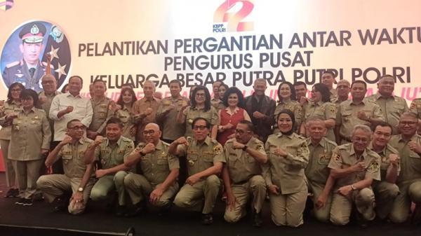 Evita Nursanty Resmi Lantik PAW Pengurus Pusat KBPP Polri