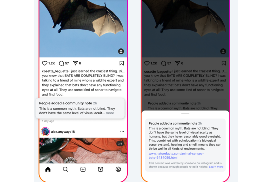 Facebook dan Instagram Luncurkan Fitur Community Notes Mirip Twitter!