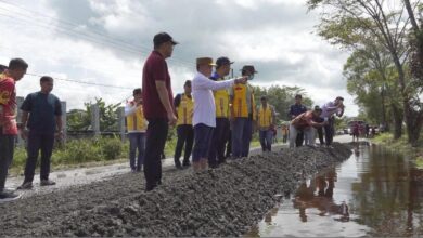 Gubernur Kalteng Tinjau Jalan Rusak untuk Pastikan Mudik Lancar