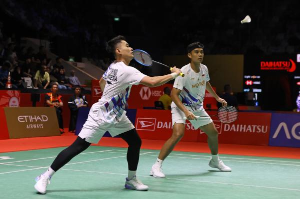 Head to Head Leo/Bagas Vs Sabar/Reza: Siapa Unggul Jelang Semifinal All England 2025?