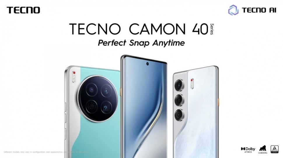 Ini Harga & Spesifikasi Tecno Camon 40 4G: HP Murah Berfitur AI!