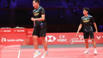 Kejutan! Sabar/Reza Singkirkan Duet Andalan China di All England 2025