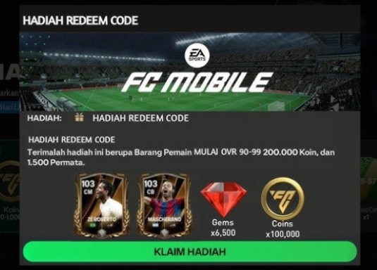 Kode Redeem FC Mobile Maret 2025: Dapatkan Pemain Spesial dan Item Langka!