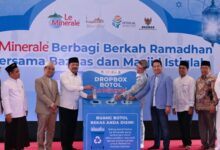 Le Minerale & BAZNAS Ajak Jemaah Istiqlal Berbagi Berkah Ramadan ke Palestina