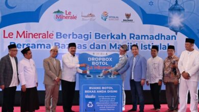 Le Minerale & BAZNAS Ajak Jemaah Istiqlal Berbagi Berkah Ramadan ke Palestina