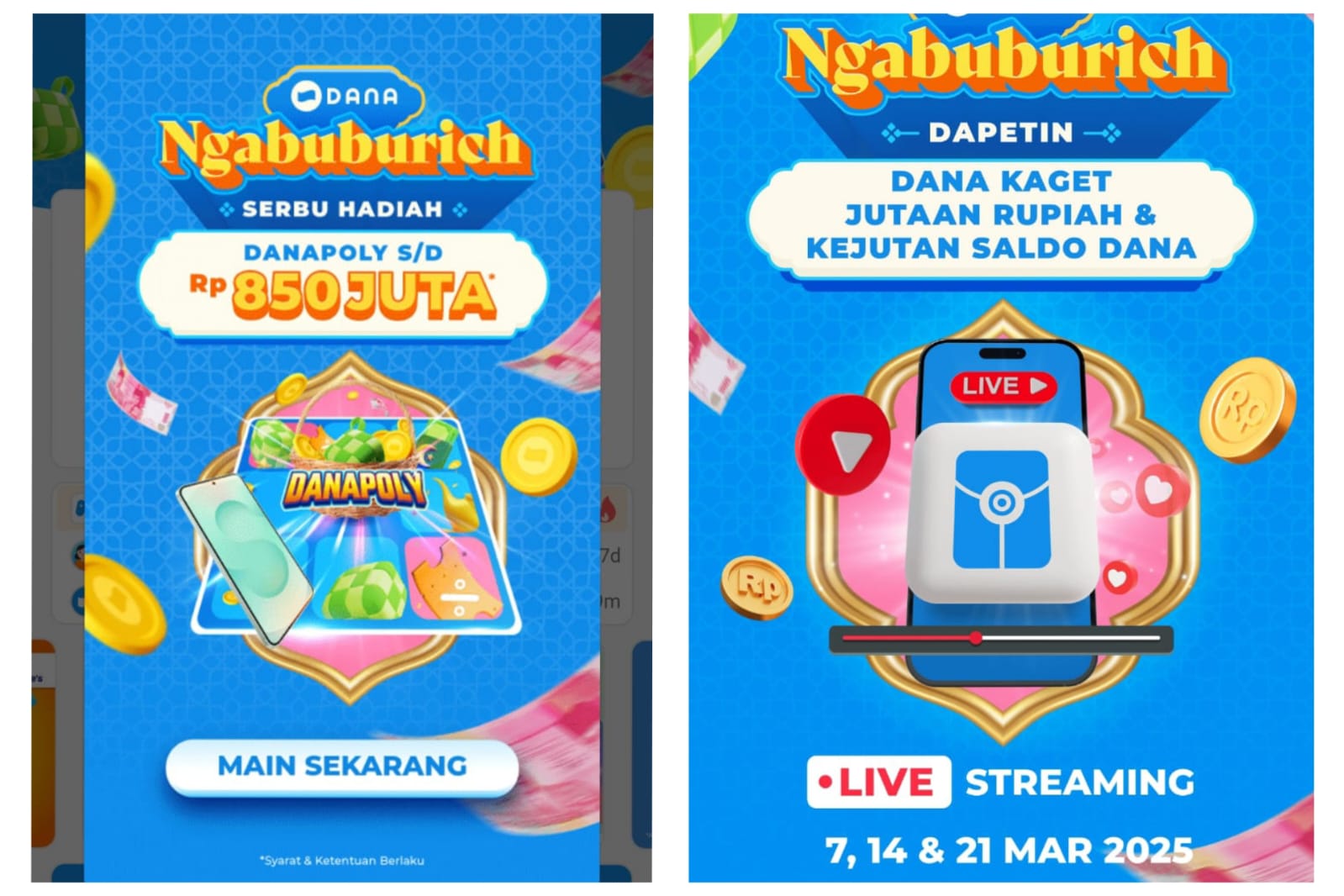 Ngabuburich Hari Ini! DANA Bagi-bagi Link Kaget di TikTok!