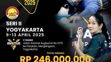 POBSI Pool Seri II Yogyakarta: Perburuan Hadiah Rp246 Juta!