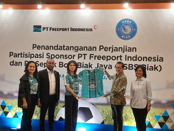 PSBS Biak Siap Jaga Marwah Sepak Bola Papua, Gandeng Freeport!