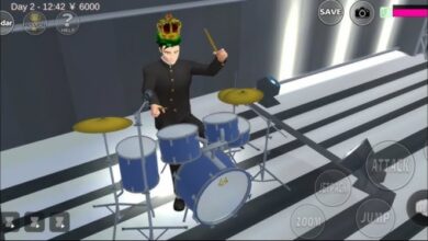 Panduan Asik Bermain Drum di Sakura School Simulator: Jadi Drummer Hebat!