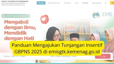 Panduan Lengkap Tunjangan Insentif GBPNS 2025 di emisgtk.kemenag.go.id