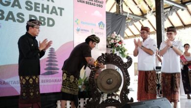 Pemda Bali Edukasi 3M Plus dan Soffell Cegah DBD di Kawasan