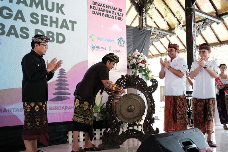 Pemda Bali Edukasi 3M Plus dan Soffell Cegah DBD di Kawasan