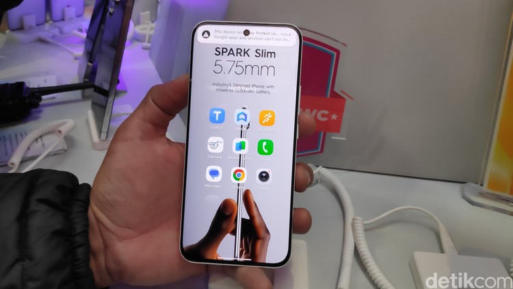 Ponsel Super Tipis Tecno Spark Slim: Inovasi yang Membetot Perhatian!