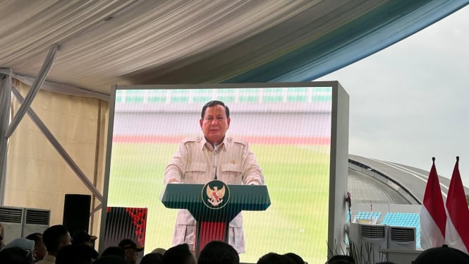 Prabowo: Indonesia Harus Capai Piala Dunia, Jangan Kalah dari Afrika!