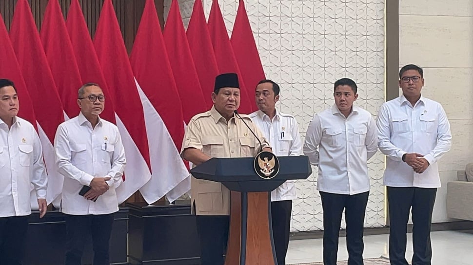 Prabowo Soroti Banjir Bekasi, Pastikan Koordinasi BNPB Lancar