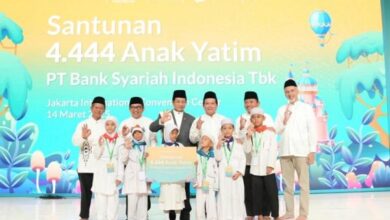 Rayakan Milad ke-4, BSI Santuni 4.444 Anak Yatim