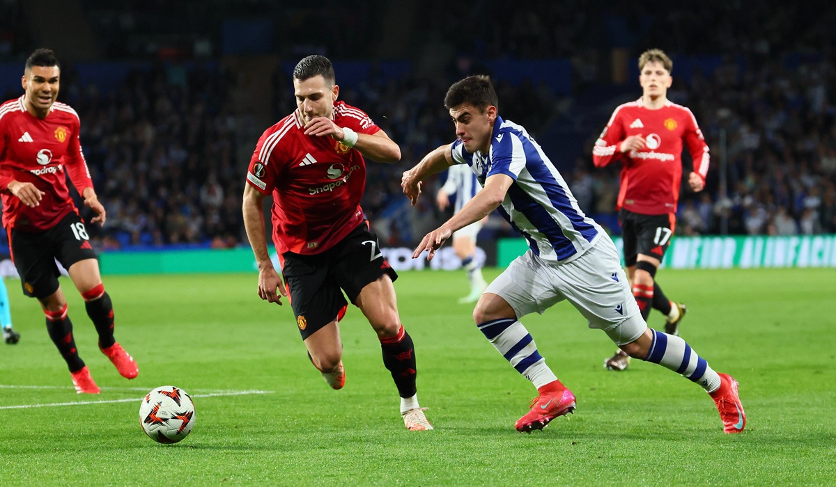 Real Sociedad vs Manchester United: Laga Seru Berakhir Imbang 1-1