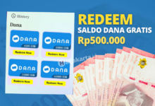 Selamat! Klaim THR Saldo DANA Rp550.000 Secara Gratis Sekarang!