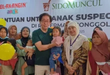 Sido Muncul Salurkan Bantuan Rp 425 Juta Atasi Stunting Jonggol