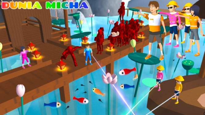 Spot Mancing Favorit di Sakura School Simulator: Kaya Ikan Dengan Mudah!