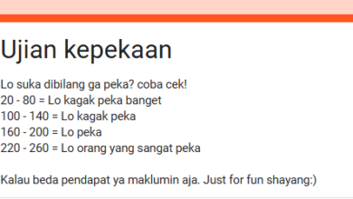 Tes Kepekaan Gratis: Akses Link Ujian Google Form DISINI!