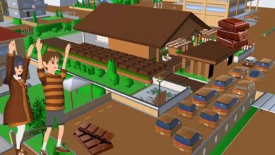 Tutorial Seru: Membuat Rumah Cokelat di Sakura School Simulator!