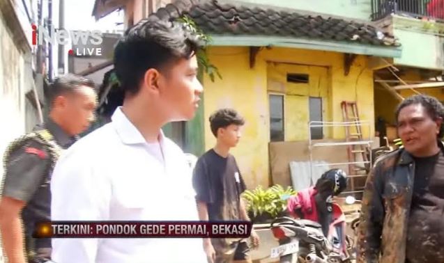 Wapres Gibran Tinjau Banjir Terparah di Pondok Gede Permai