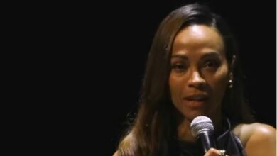 Zoe Saldana Bangga Jadi Anak Imigran, Rebut Oscar 2025?