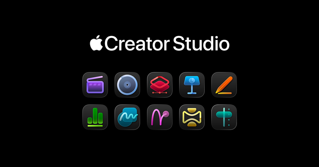 Aplikasi Pada Apple Creator Studio. Foto: Apple