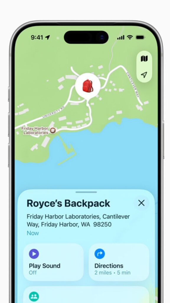 Apple Airtag Find My Items