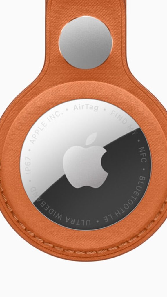 Apple Airtag Finewoven Key Ring