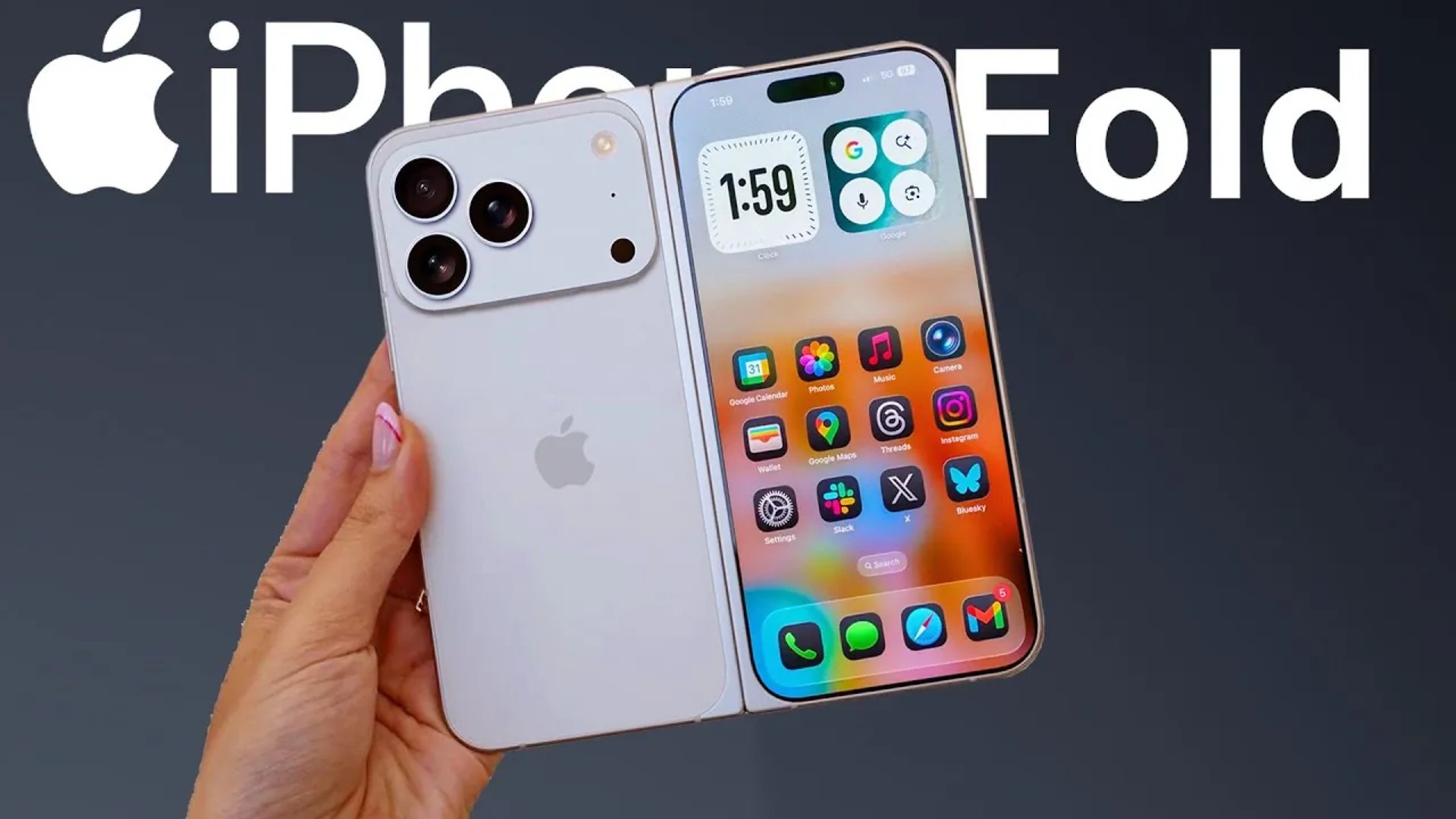 iPhone Fold Meluncur Akhir 2026, Bawa Layar 7,8 Inci dan Chip A20 Pro Hemat Daya