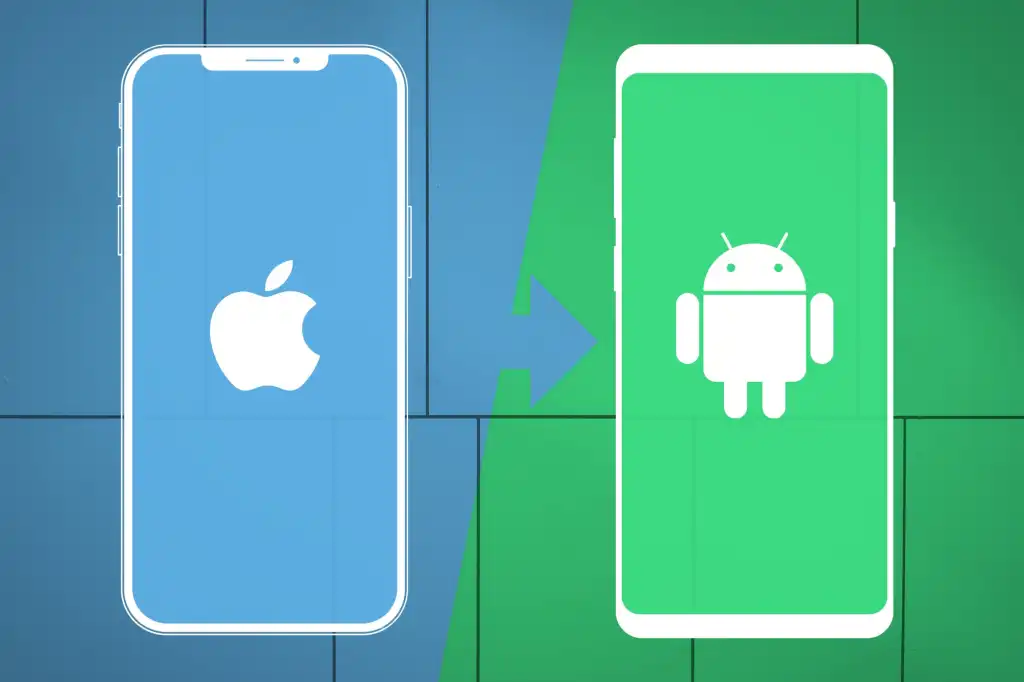 Ilustrasi Transfer Data Dari Iphone Ke Android