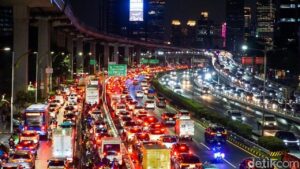 Banjir Jakarta Saat Jam Pulang Kantor, Tiga Ruas Jalan Ini Macet Parah