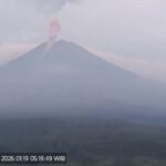 Gunung Semeru Meletus 6 Kali dalam Semalam, Kolom Abu Vulkanik Capai 1 Kilometer