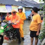 Tinggi Muka Air Sungai Cisadane Naik, Sirene Siaga III Berbunyi di Tangerang