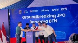 Pramono Anung Groundbreaking Jembatan Penghubung Ancol-JIS, Target Rampung Mei 2026