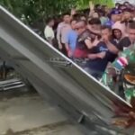 Oknum TNI AL Keroyok Guru SMK di Talaud, Warga Geruduk Mako Lanal Melonguane