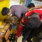 Polisi Sita Ratusan Botol Miras dan Tuak dalam Razia Warung di Serang