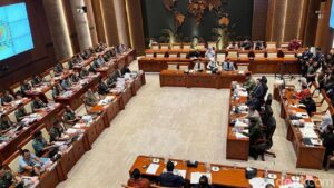 Ketua Komisi I DPR Utut Adianto Selorohkan Budi Djiwandono Segera Gabung Eksekutif