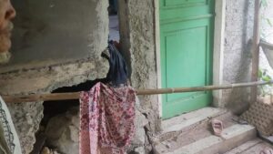 Tanah Amblas di Tigaraksa Tangerang, Lima Rumah Warga Retak Parah dan Terancam Roboh