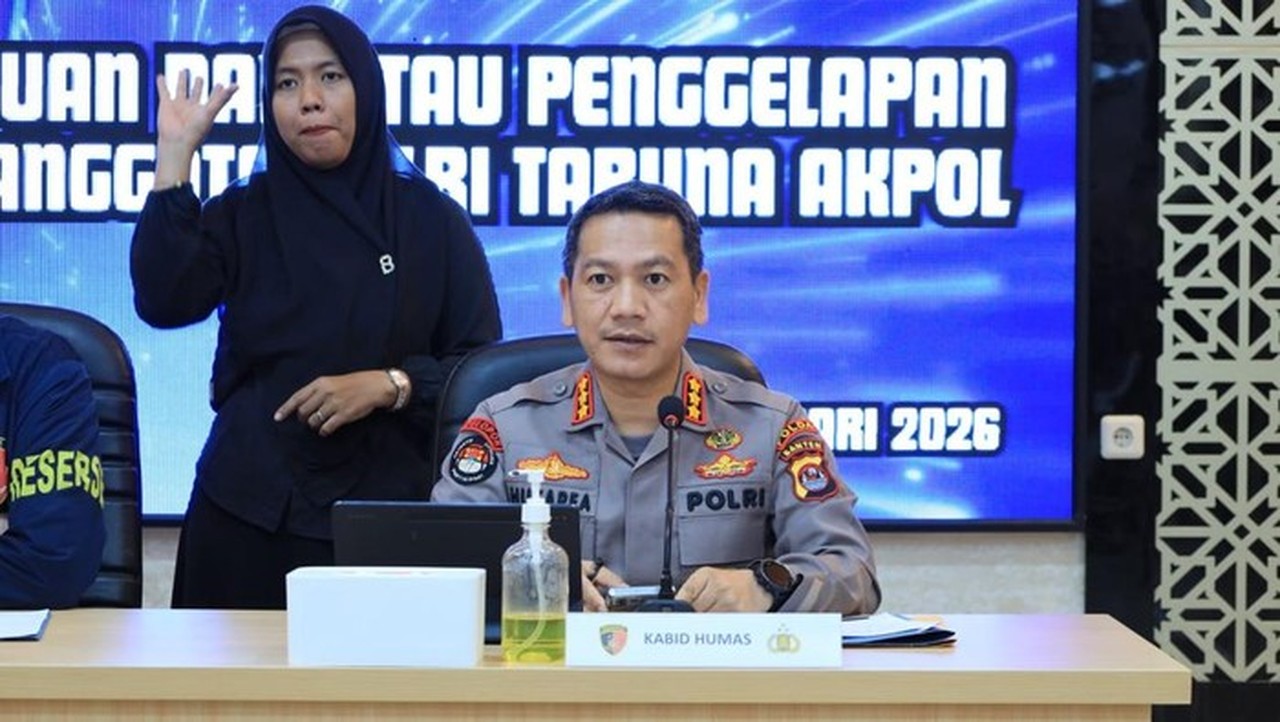 Polda Banten Jelaskan Alasan Abah Jempol Tak Ditampilkan Saat Rilis Kasus Calo Akpol