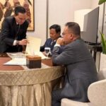 Prabowo Bertemu Dasco di Halim Sebelum Terbang ke London, Bahas Perkembangan Informasi