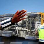 Truk Boks Terbalik di Tol Jagorawi Akibat Aquaplaning, Tak Ada Korban Jiwa