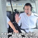Helikopter yang Ditumpangi Raffi Ahmad Oleng di Bali Akibat Cuaca Ekstrem